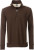 James & Nicholson - Workwear Halfzip Sweater (brown/stone)