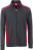 James & Nicholson - Herren Workwear Sweat Jacke (carbon/red)
