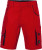 James & Nicholson - Workwear Bermuda (red/navy)