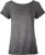 James & Nicholson - Damen Vintage T-Shirt (graphite)