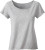 James & Nicholson - Damen Vintage T-Shirt (light grey)