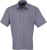 Premier - Poplin Shirt shortsleeve (steel)