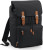 BagBase - Vintage Laptop Backpack (Black)