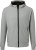 James & Nicholson - Men's Hooded Softshell Jacket (light grey/black)