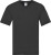 Fruit of the Loom - Herren Original V-Neck T-Shirt (black)