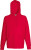Fruit of the Loom - Lightweight Hooded Sweat (Red)