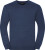 Russell - V-Neck Knitted Pullover (Denim Marl)
