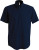 Kariban - Kurzarm Popelinehemd für Kinder (Navy)