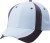 Myrtle Beach - Club Cap (light-blue/dark-brown/white)