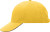 Myrtle Beach - 6-Panel Sandwich Cap (Gold Yellow/Navy)