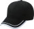 Myrtle Beach - Piping Cap (black/white)