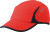 Myrtle Beach - Running 4 Panel Cap (red/black)