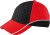 Myrtle Beach - Racing Cap Embossed (red/black/white)
