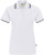 Hakro - Damen Poloshirt Twin-Stripe (weiß/schwarz)
