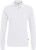 Hakro - Damen Longsleeve-Poloshirt Mikralinar (weiß)