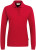 Hakro - Damen Longsleeve-Poloshirt Mikralinar (rot)