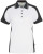 Hakro - Damen Poloshirt Contrast Mikralinar (weiß/anthrazit)