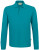 Hakro - Longsleeve-Poloshirt Mikralinar (smaragd)