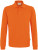 Hakro - Longsleeve-Poloshirt Mikralinar (orange)