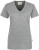 Hakro - Damen V-Shirt Classic (grau meliert)