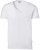 Hakro - V-Shirt Stretch (weiß)