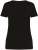 Native Spirit - Eco-friendly T-Shirt mit V-Ausschnitt Damen (Black)