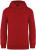 Native Spirit - Eco-friendly kids' hooded sweatshirt (Hibiscus Red)