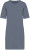 Native Spirit - Umweltfreundliches ausgewaschenes Damen-T-Shirt-Kleid (Washed Mineral Grey)