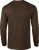Gildan - Ultra Cotton™ Long Sleeve T- Shirt (Dark Chocolate)