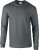 Gildan - Ultra Cotton™ Long Sleeve T- Shirt (Charcoal (Solid))