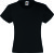 Fruit of the Loom - Girls Valueweight T (Black)