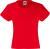 Fruit of the Loom - Girls Valueweight T (Red)