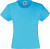 Fruit of the Loom - Girls Valueweight T (Azure Blue)
