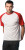 B&C - T-Shirt Base-Ball (White/Red)