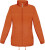 B&C - Jacket Sirocco Windbreaker / Women (Orange)