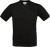 B&C - T-Shirt Exact V-Neck (Black)