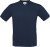 B&C - T-Shirt Exact V-Neck (Navy)