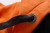 James & Nicholson - Men´s Hooded Jacket (Dark Orange/Carbon)