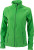 James & Nicholson - Ladies´ Structure Fleece Jacket (Green/Dark Green)