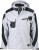 James & Nicholson - Workwear Winter Softshell Jacket (white/carbon)