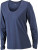 James & Nicholson - Ladies' Stretch Shirt Long-Sleeved (Navy)