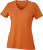 James & Nicholson - Ladies´ Heather T-Shirt (Orange Melange)