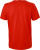 James & Nicholson - Men´s Urban T-Shirt (Tomato/Navy)