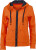 James & Nicholson - Ladies´ Urban Hooded Sweat Jacket (Orange/Navy)