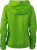 James & Nicholson - Ladies' Outdoor Jacket (spring-green/iron-grey)