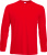 Fruit of the Loom - Valueweight Long Sleeve T (Red)