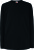 Fruit of the Loom - Kids Long Sleeve Valueweight T (Black)