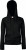 Fruit of the Loom - Lady-Fit Hooded Sweat Jacket (Black)
