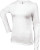 Kariban - Női hosszú ujjú kerek nyaku póló (White)