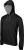 Kariban - Contrast Hooded Sweatshirt (Black/Fine Grey (Solid))